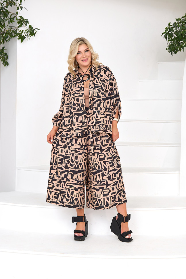 Комплект Конго тк.42-140024-1641-67 (блуза+брюки)